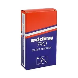Маркер для декоративних робіт Edding Paint конусоподібний 2-3 мм жовтий (e-790/05) - мініатюра 3