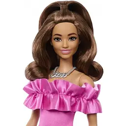 Лялька Barbie Модниця в рожевій мінісукні з рюшами (HRH15) - мініатюра 4