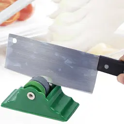 Точилка універсальна для ножів та ножиць кругла на підставці 12.5 см, Kitchen Master 84111 - мініатюра 3