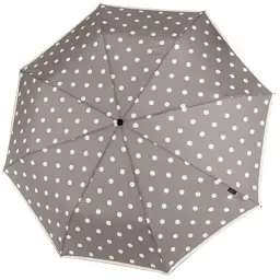 Парасоля Knirps C.205 Medium Duomatic Dot Art Taupe (Kn95 8205 4902) - мініатюра 3
