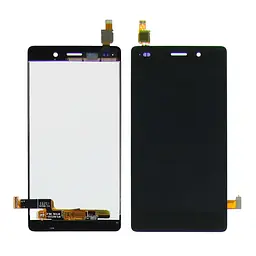 Дисплей для Huawei P8 Lite 2015 ALE L21 з чорним тачскрином