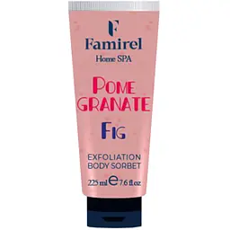 Сорбет-скраб для душа Famirel Home Spa Exfoliant Body Sorbet Fig & Pomegranate Инжир и гранат 225 мл