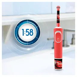 Набір електричних зубних щіток Oral-B Braun Pro 750 & Kids Cars Family Edition 2 шт. - мініатюра 6