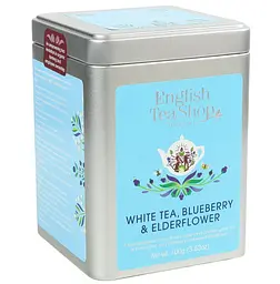 Чай білий English Tea Shop чорниця-бузина органічний 100 г