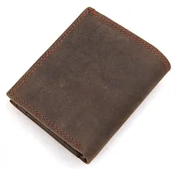 Чоловічий шкіряний гаманець Vintage 10,5х9 см acs0015353 - мініатюра 2