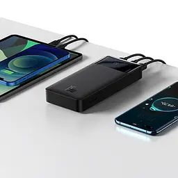 Портативний акумулятор Baseus Bipow Digital Display 10000 mAh 15W (PPDML-I01) чорний - мініатюра 8