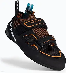 Туфлі скельні чоловічі Scarpa Reflex V 40,5 Чорний-Помаранчевий
