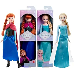 Лялька-принцеса класична Disney Frozen з мультфільму Крижане серце в асортименті (JDD39) - мініатюра 4