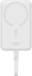 Портативний акумулятор Baseus Magnetic Mini Type-C Edition 30W 10000mAh white (P1002210B223-00) - мініатюра 2