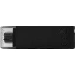USB флеш-накопичувач Kingston DataTraveler 70 64GB USB-C 3.2 Gen 1 Black (DT70/64GB) [66931] - мініатюра 3
