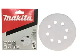Набір шліфувального паперу Ø125 мм К60 (10 шт) Makita P-33358