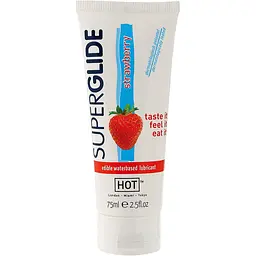 Гель інтимний Hot SuperGlide полуниця 75 мл