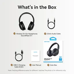 Навушники Vention S11 SoundMate Wireless Black (NBBB0) - мініатюра 12