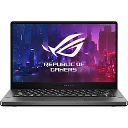 Ноутбук Ігровий ASUS ROG Zephyrus G14 AniMe Matrix GA401QM-K2065T,9 5900HS la 45GHz, WQHD, 32GB, 1TB, RTX 3060 - мініатюра 2