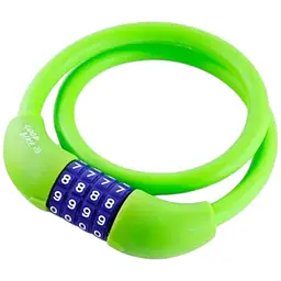 Велозамок Good Bike Sili Cipher тросовый кодовый Ø12 х 600 мм салатовый (92766-IS)