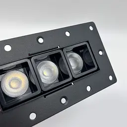 Вбудований світильник Skarlat RSL74145 3x2W BK 4000K - мініатюра 3