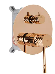 Душова система прихованого монтажу Rea Lungo Diamond + Box copper REA-P5657 - мініатюра 3