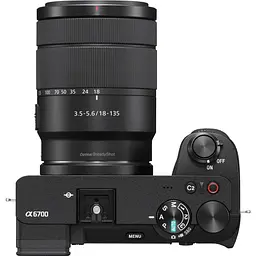 Бездзеркальний фотоапарат Sony Alpha A6700 Kit 18-135mm Black (ILCE6700MB.CEC) [94357] - мініатюра 4