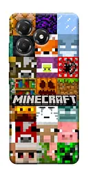 TPU чохол Demsky Minecraft collage для ZTE Blade A36