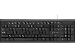 Клавіатура REAL-EL RK-507 Black (EL123100050)