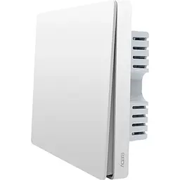 Розумний вимикач Aqara Smart Wall Switch H1 White (без нейтралі, 1 клавіша) (WS-EUK01) Global EU [70169] - мініатюра 1