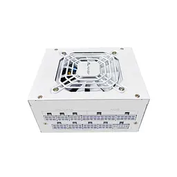 Блок живлення ALmordor 750 Вт SFX, White, модульний, 80+ Gold, ATX3.1, Active PFC, 80 мм, 4xMolex / 8xSATA / 3x6+2-pin / 1x16-pin / 2x4+4-pin / 1x20+4-pin, FanStop (ALSFX750WH31) - мініатюра 3
