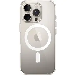 Чохол Clear Case with MagSafe для Apple iPhone 16 Pro Transparent АА [115336] - мініатюра 5