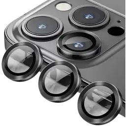 Захисне скло на камеру DK для Apple iPhone 15 Pro Max Lens Metal Ring Eagle Eye 017190 black