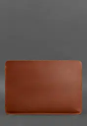 Шкіряний чохол BlankNote для MacBook 14 дюйм Світло-коричневий Crazy Horse - мініатюра 4