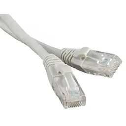 Патч-корд Atcom литий, UTP, RJ45, Cat.5e, 10m, сірий (9167)