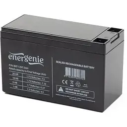 Батарея до ДБЖ EnerGenie 12В 7,5 Ач (BAT-12V7.5AH)