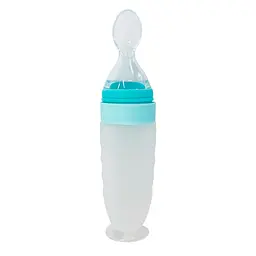 Силіконова ложка-контейнер MGZ-0108(Turquoise) об'єм 90 грам