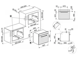 Духовка електрична Smeg SOP6900TN - мініатюра 9