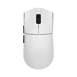 Ігрова бездротова мишка ATK Blazing Sky X1 Ultimate 2.0 / Три режими підключення / Сенсор PAW3950 Ultra / White