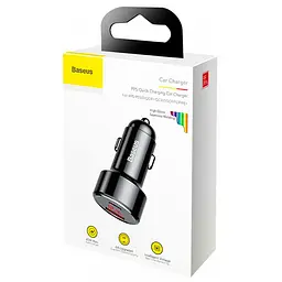 АЗП Baseus Magic Series PPS (PDout/USB 45W/QC/PD/LCD) (CCMLC20C) Чорний - мініатюра 3