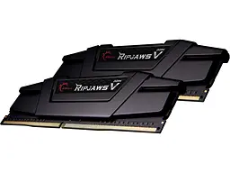 Модуль пам'яті G.Skill 16 GB (2x8GB) DDR4 4000 MHz Ripjaws V Black (F4-4000C18D-16GVK) - мініатюра 2