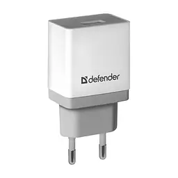 Зарядное устройство для Defender UPA-21 white, 1xUSB, 5V / 2.1A (83571)
