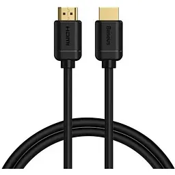 Кабель Baseus high definition Series HDMI To HDMI Adapter Cable 1 м Чорний