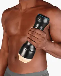 Мастурбатор-ротик Kiiroo Feel Mouth з насадкою PowerBlow Combo Set - мініатюра 3