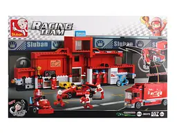 Конструктор Sluban Racing team, M38-B0375, 557 деталей, фігурки