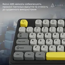 Клавіатура бездротова Ajazz AF98 PLUS Black (AF98-PLUS-BGY) - мініатюра 12