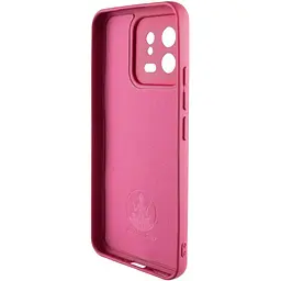 Чохол TPU GETMAN Liquid Silk Full Camera для Xiaomi 13 Pro Бордовий / Marsala - мініатюра 5