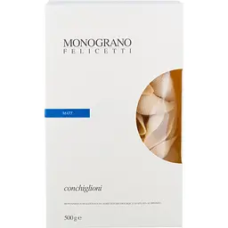 Макаронные изделия Felicetti Monograno Conchiglioni, 500 г