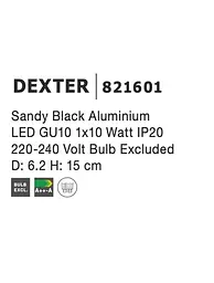 Світильник Nova Luce Dexter 821601 - мініатюра 3