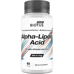 Альфа-ліпоєва кислота Biotus 60 капсул