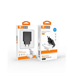 Мережевий зарядний пристрій WUW-C170 QC 3.0 single USB charger 18W - мініатюра 2