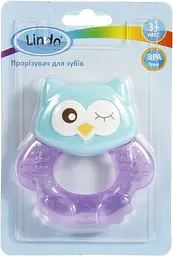 Прорізувач для зубів Hippo Lindo PK 069 Фіолетовий shop (8850217000698) - мініатюра 2