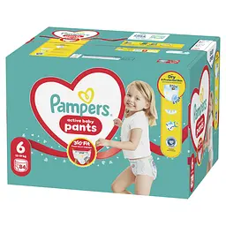 Набір підгузки-трусики Pampers Active Baby Pants Розмір 6 (13-19 кг) 84 шт. - мініатюра 2