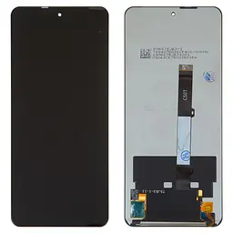 Дисплей для Xiaomi Mi 10T Lite, Poco X3, Poco X3 NFC, Poco X3 Pro, чорний, без рамки, , M2102J20SG, M2102J20S