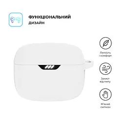 Чохол для навушників Armorstandart Hang Case для JBL Tune Buds White (ARM80453) - мініатюра 2